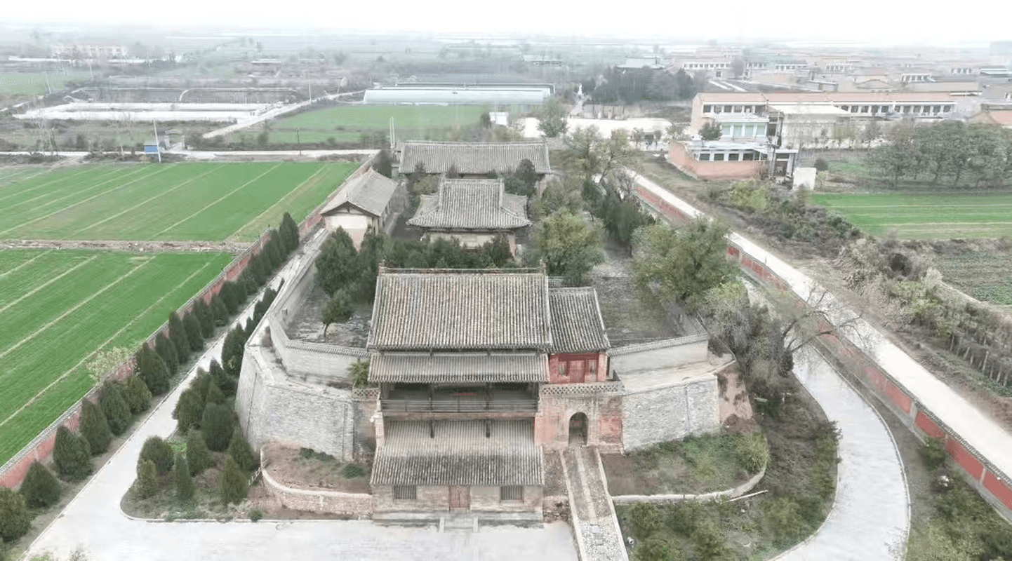 白台寺航拍全景
